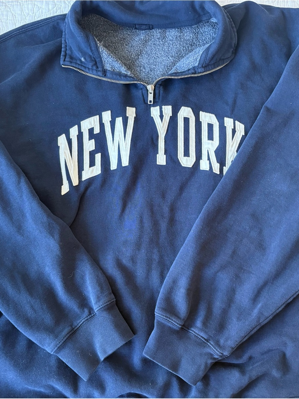Brandy Melville New York Quarter Zip